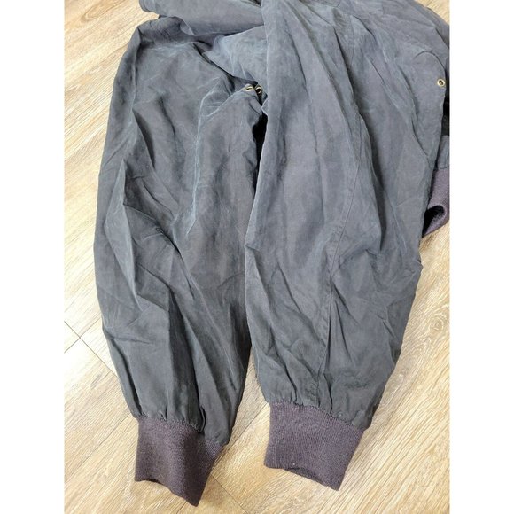 OAKMONT Golf Country Club Embroidered Men's LARGE Windbreaker Silk Bomber Jacket - Picture 7 of 10